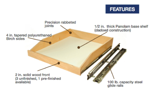 Slide-A-Shelf Features